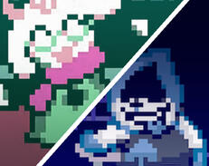 Ralsei & Lancer — Deltarune